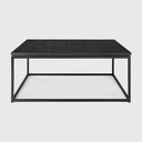 Oak Thin black coffee table