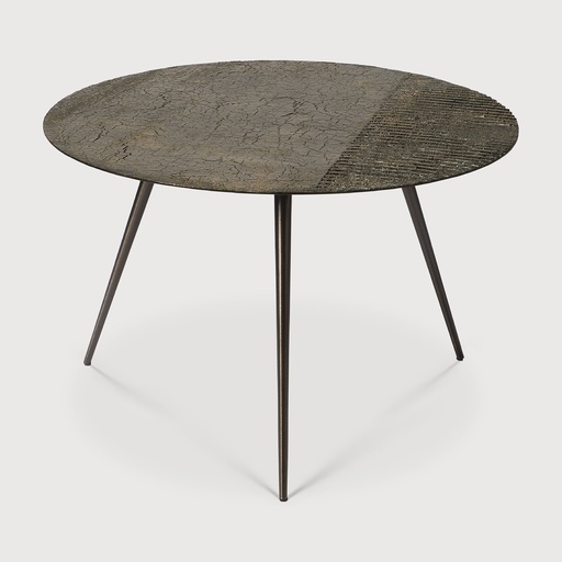 [25906*] Luna coffee table - lava linear (Whisky)