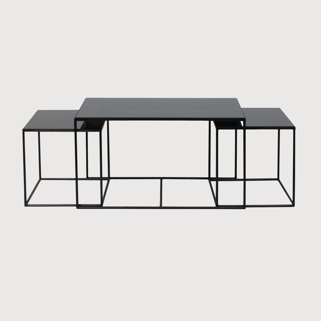 Trinity   charcoal   koffietafel   set