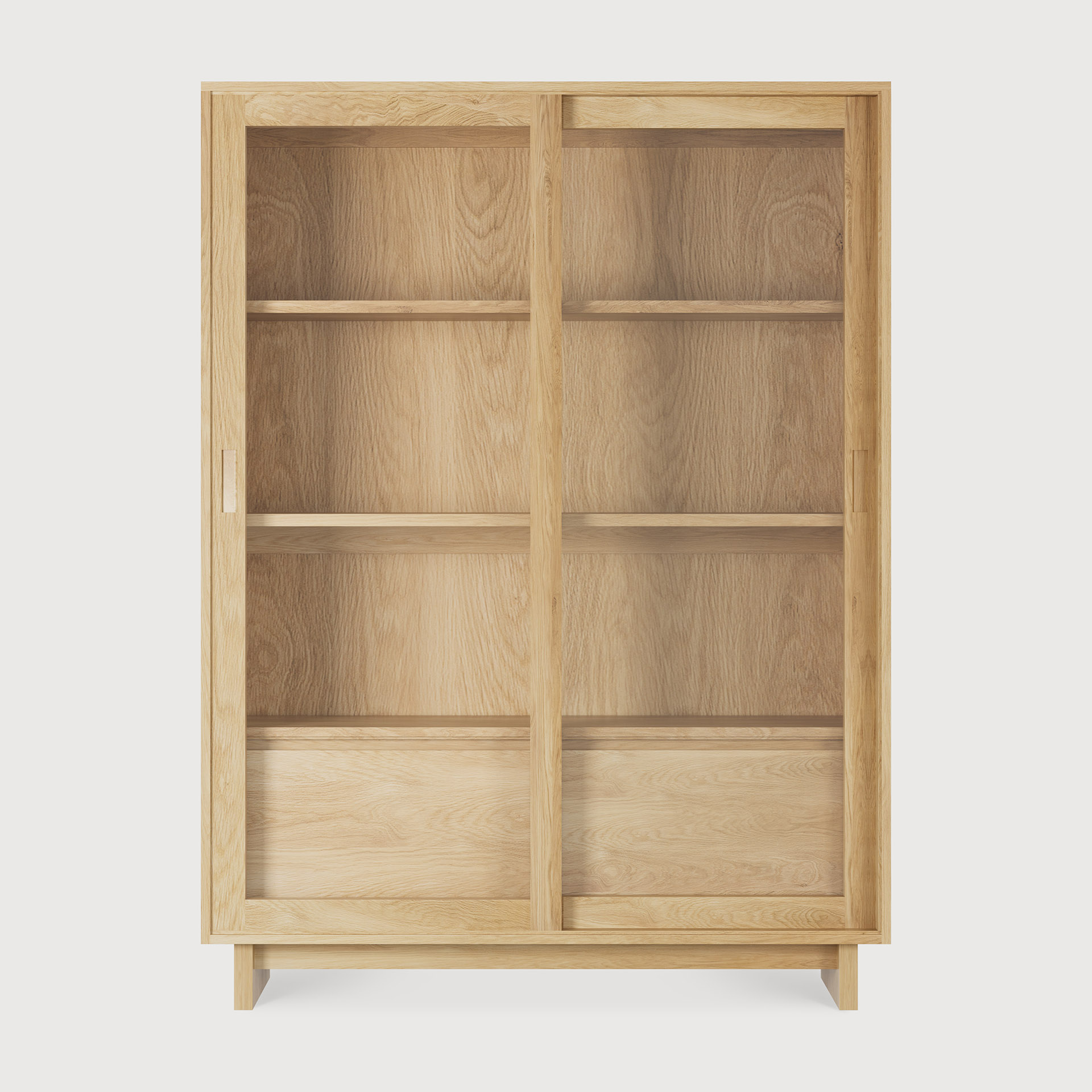 [51455*] Wave storage cupboard - 2 sliding doors - 2 inside drawers 