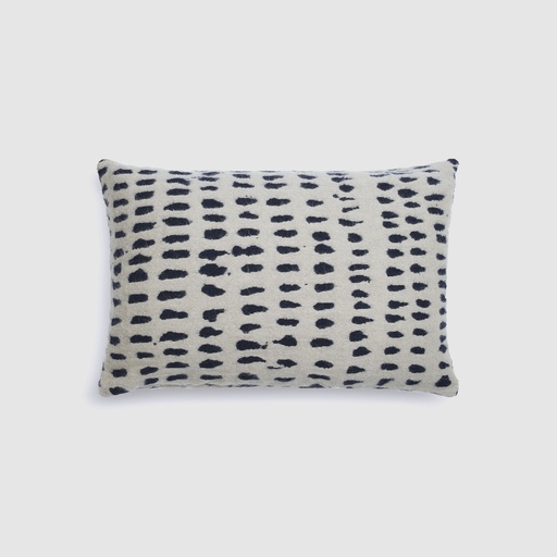 [21061*] Dots cushion - lumbar (White)