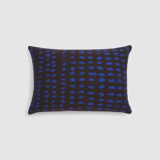 [21068*] Dots cushion - lumbar (Brown)