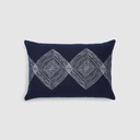 Coussin Brown Linear Diamonds - lumbar