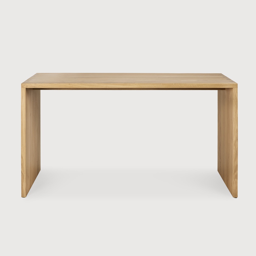 Oak U desk