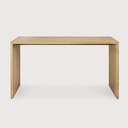 Oak U desk