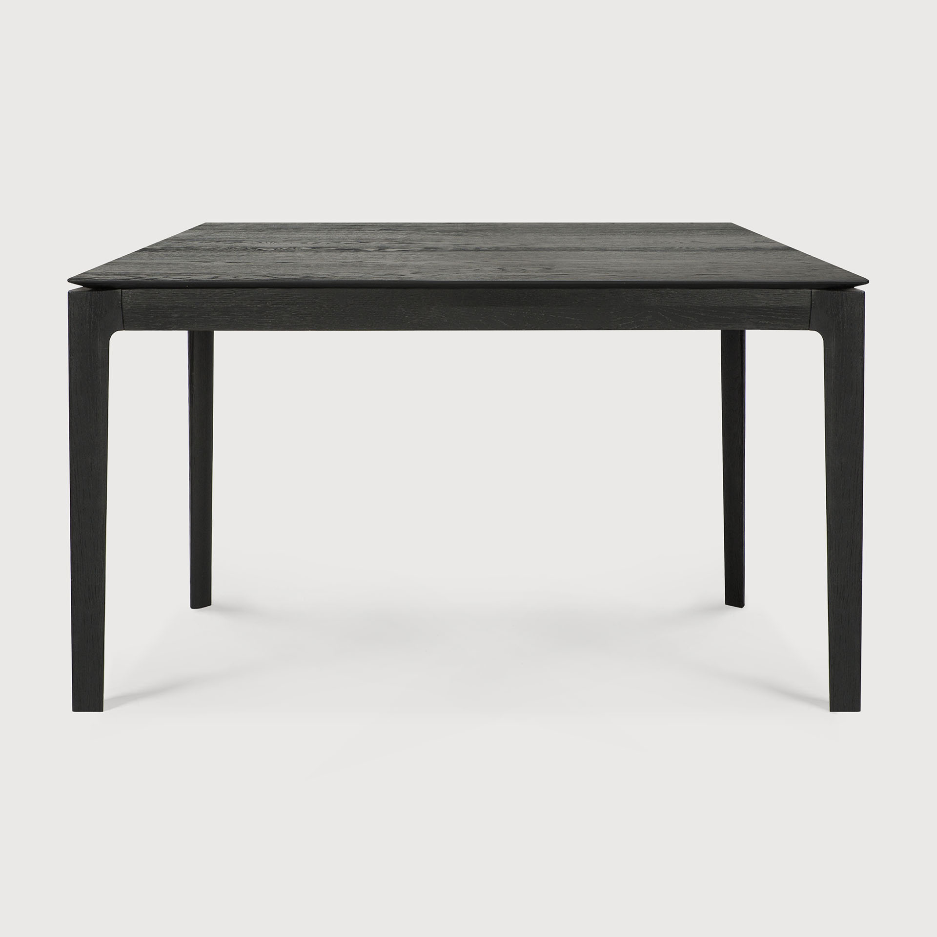 [51511] Oak Bok black dining table (140x80x76cm)