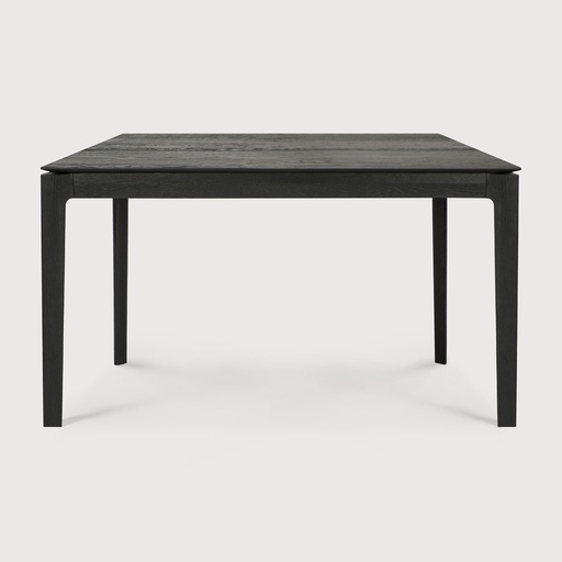 [51511] Oak Bok black dining table (140x80x76cm)