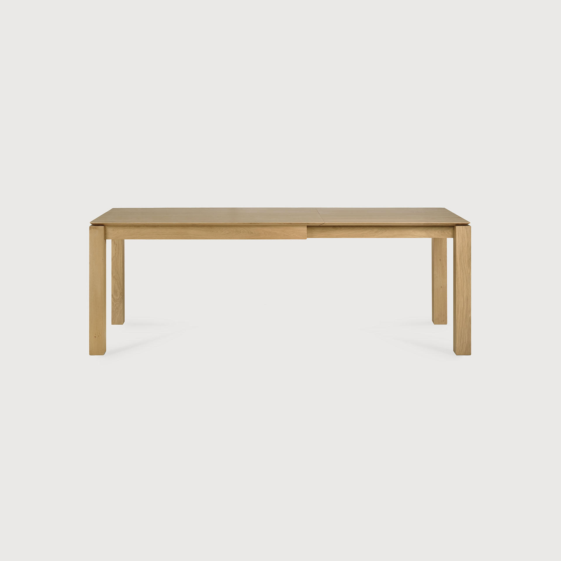 [51942R] Oak Slice extendable dining table (140/220x90x76cm)