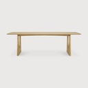 Oak Geometric dining table