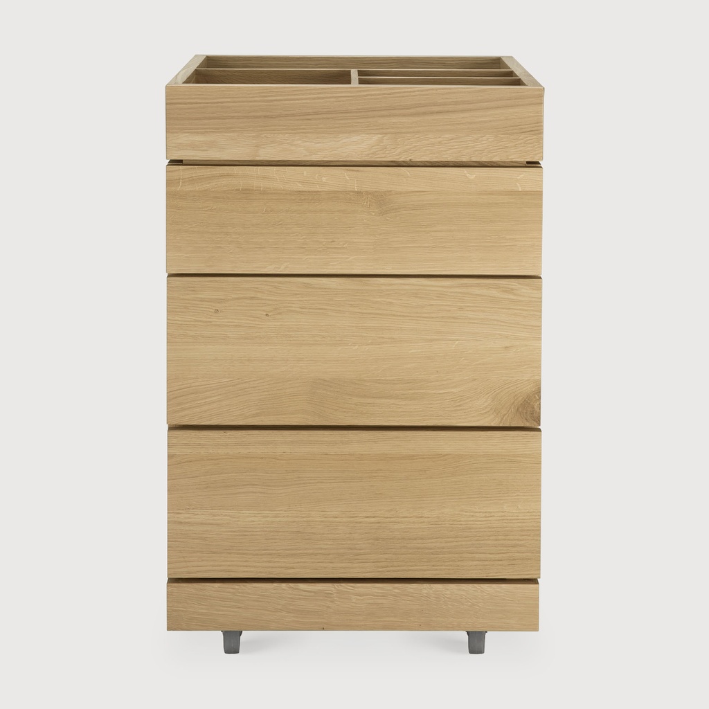 Dressing unit on wheels - 3 drawers