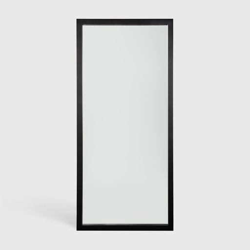 [51289*] Light Frame floor mirror (Oak Black)