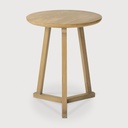 Oak Tripod side table 