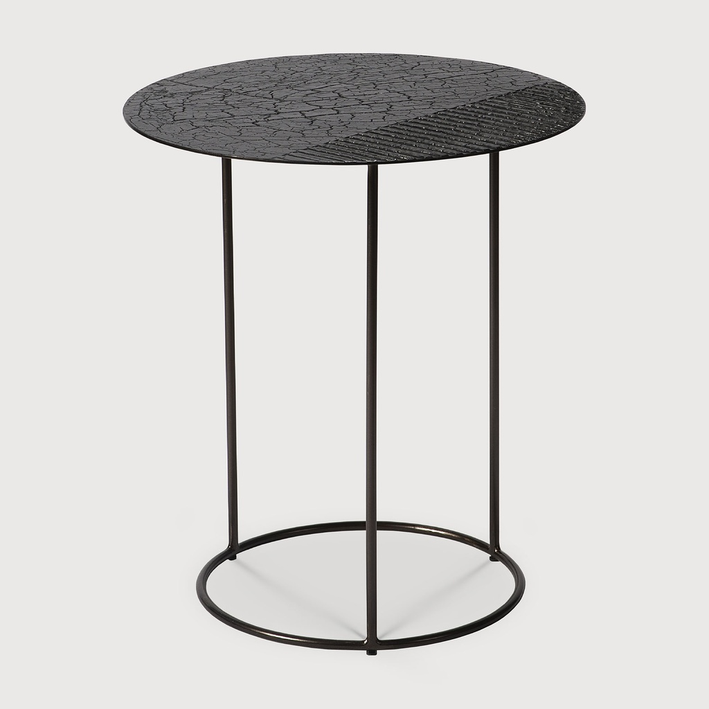 Celeste side table - lava linear 