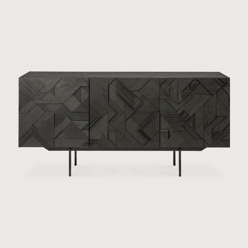 [10062R] Graphic sideboard (168x45x80cm)