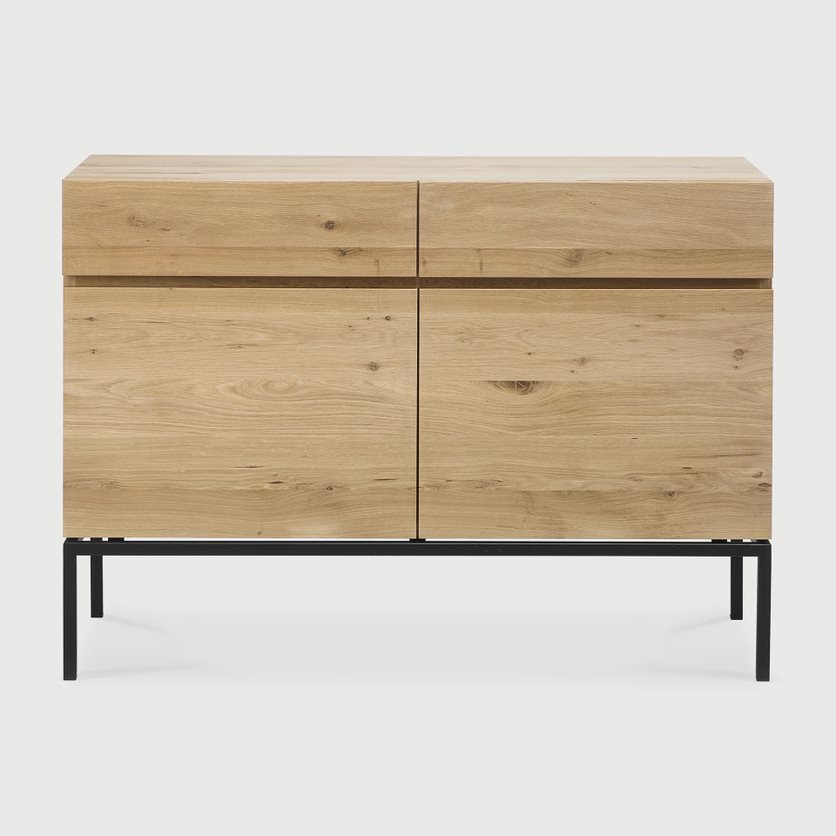 Ligna sideboard - black metal legs