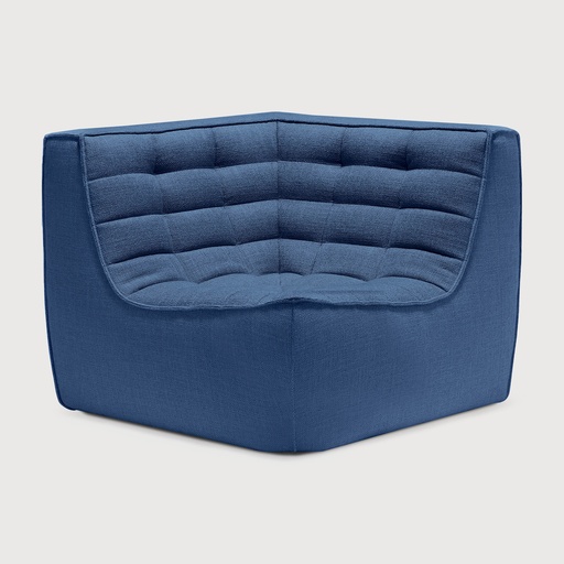 [20071*] N701 modulaire sofa - hoek (Blauw )