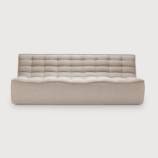 [20231S*] N701 sofa - 3 seater  (Beige - short term rental only)