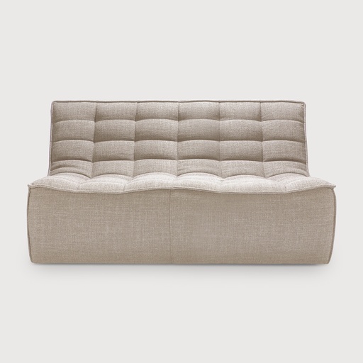 [20230*] N701 modulaire sofa - 2 zit (Beige - zolang de voorraad strekt)