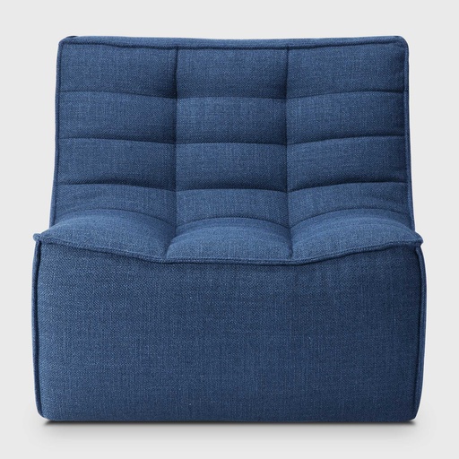 [20073*] N701 modulaire sofa - 1 zit (Blauw )