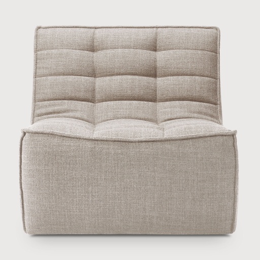 [20229*] N701 modulaire sofa - 1 zit (Beige - zolang de voorraad strekt)