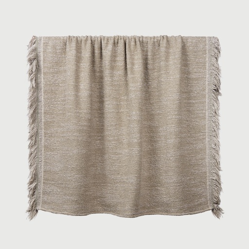 [21051R] Nomad throw (Oat)