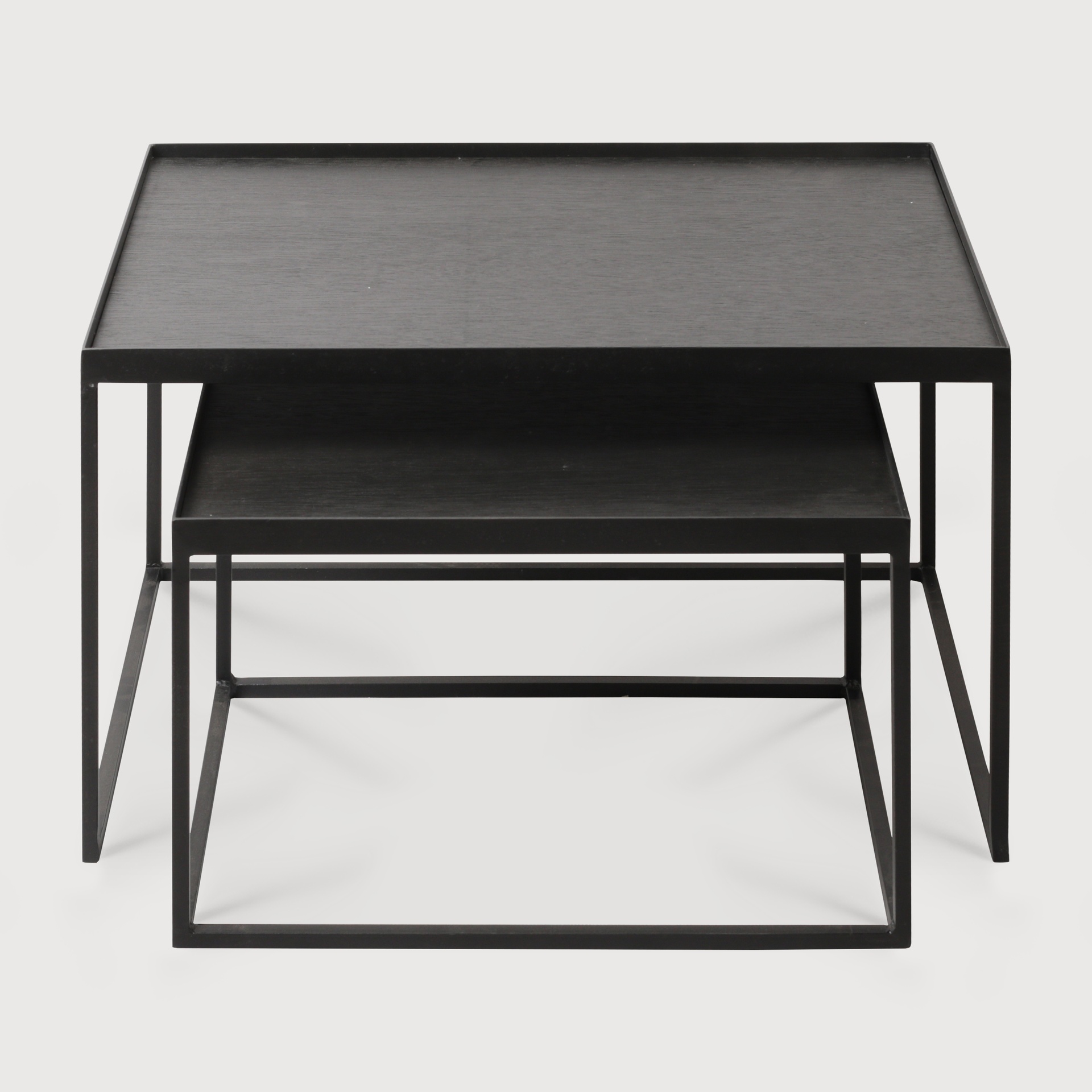 [20725R] Set   de   tables   basses   pour   plateaux   rectangulaires