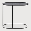 Oblong tray side table