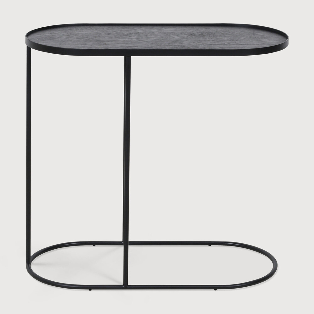 [20790*] Oblong tray side table