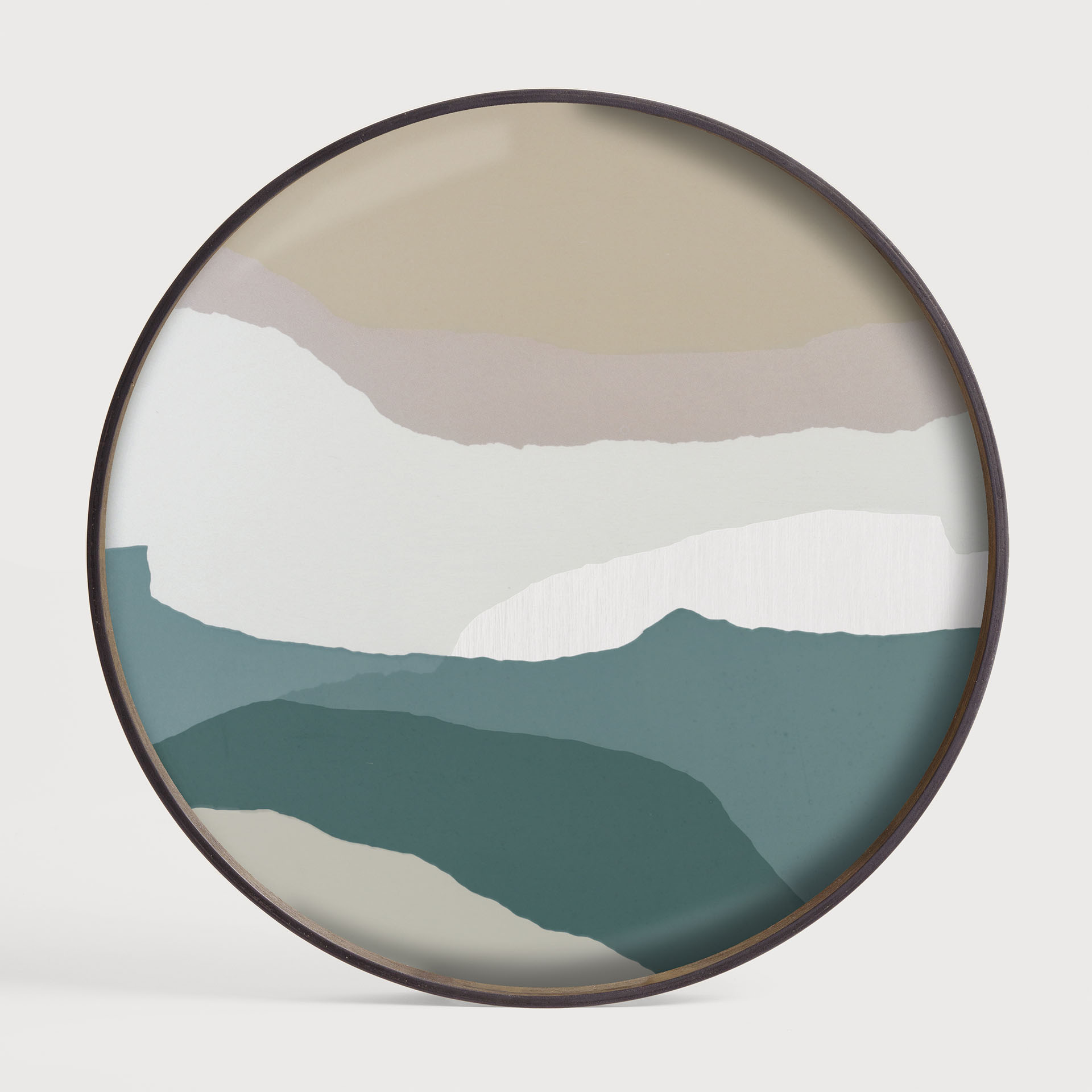 [20461R] Plateau en verre Wabi Sabi