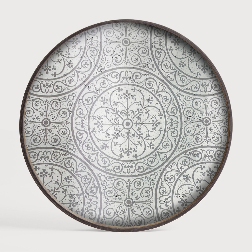 Plateau en miroir Moroccan Frost