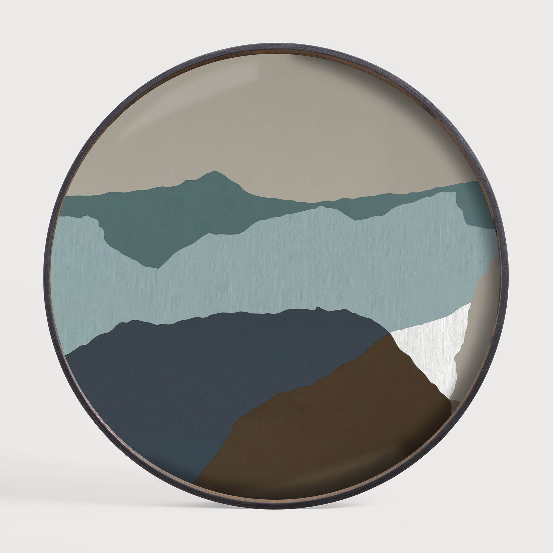 [20462R] Wabi Sabi glass tray