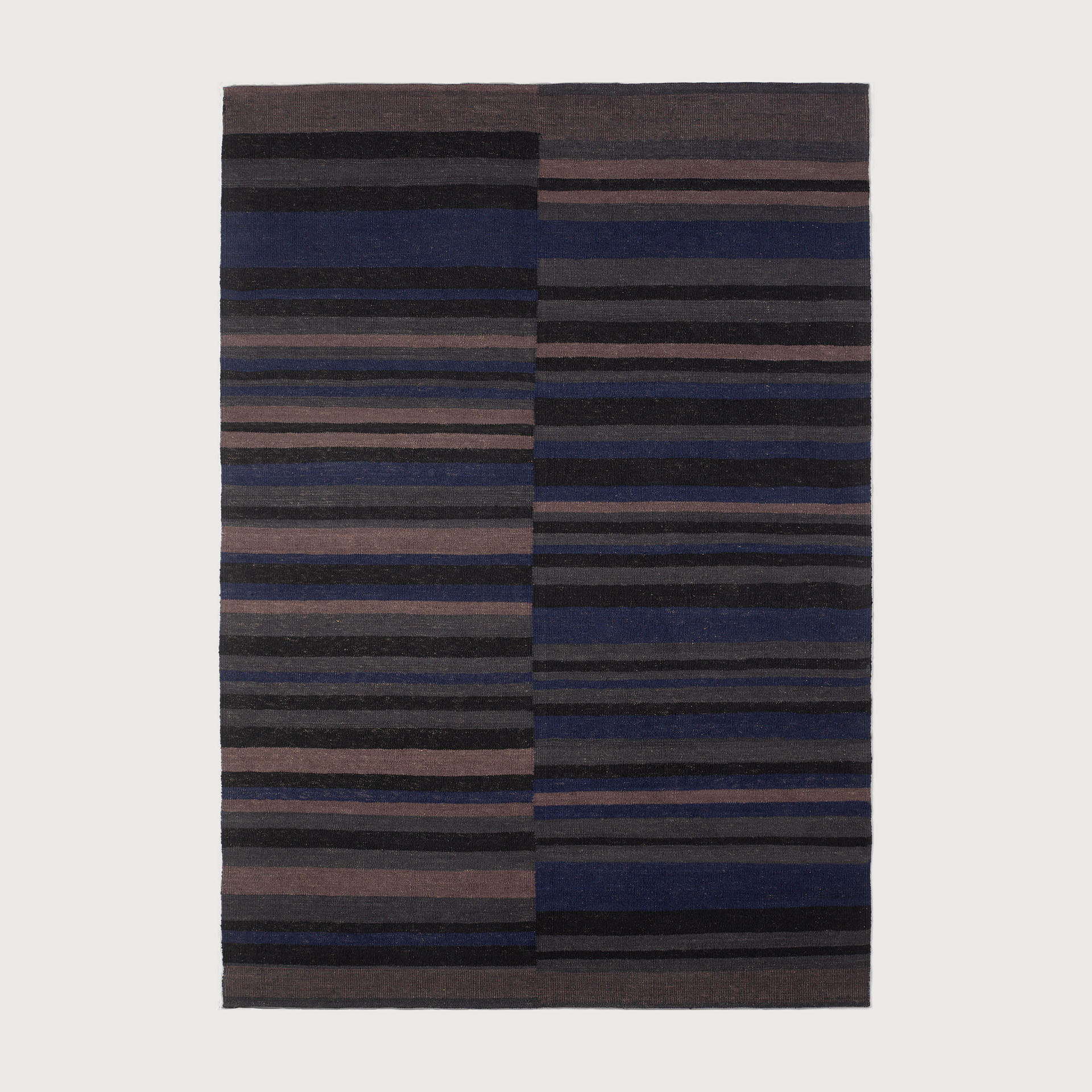 [21709*] Kilim rug (Cobalt, 170x240x1cm)