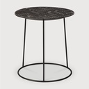 Table   d'appoint   Tabwa   en   teck   noir