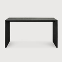 Oak black U desk