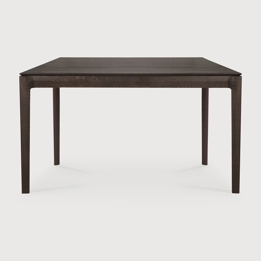 Bok eettafel - bruin eikenhout