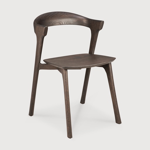 [51550] Chaise Bok en chêne brun (Sans revêtement)