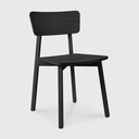 Oak Casale black dining chair