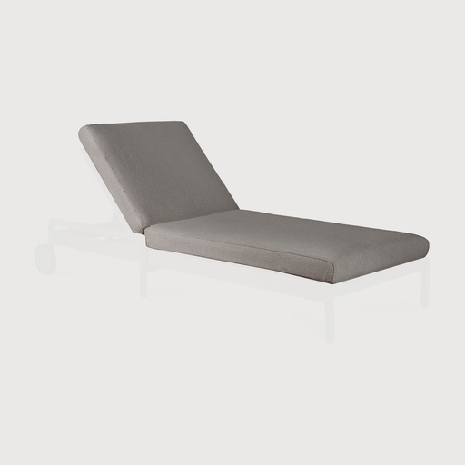 [21099] Coussin pour chaise longue de jardin ajustable Jack (Moka)